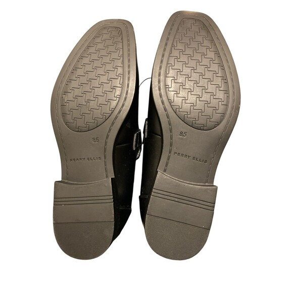 Perry Ellis Men’s Loafers Size 8.5 Dress Shoes Black Slip On Comfort Foam - Picture 6 of 9